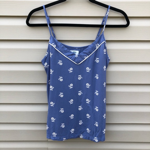 Old Navy | V-neck blue loose fit cami - Picture 1 of 5